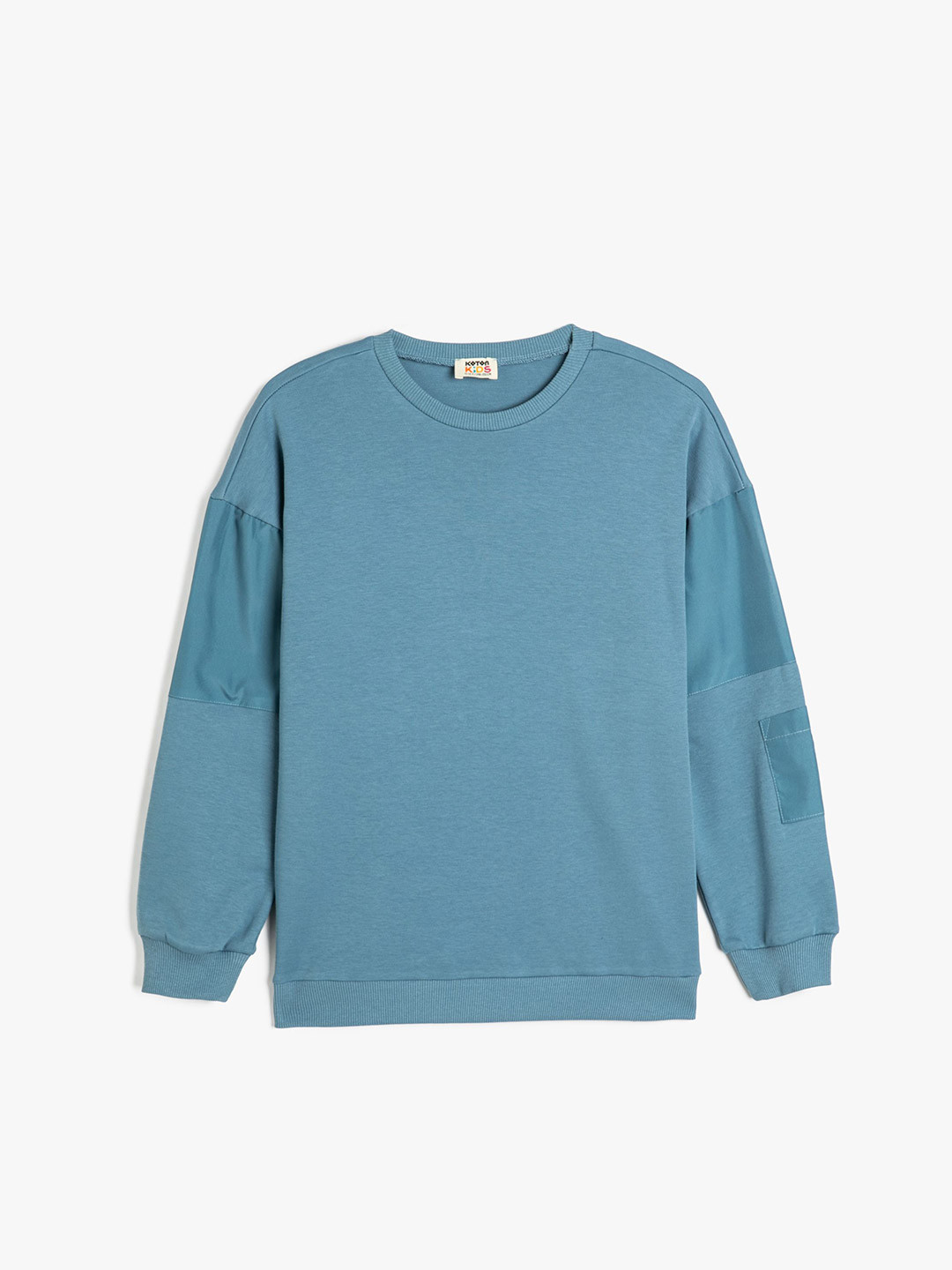 

Koton Boys Long Sleeves Pullover Sweatshirt, Blue