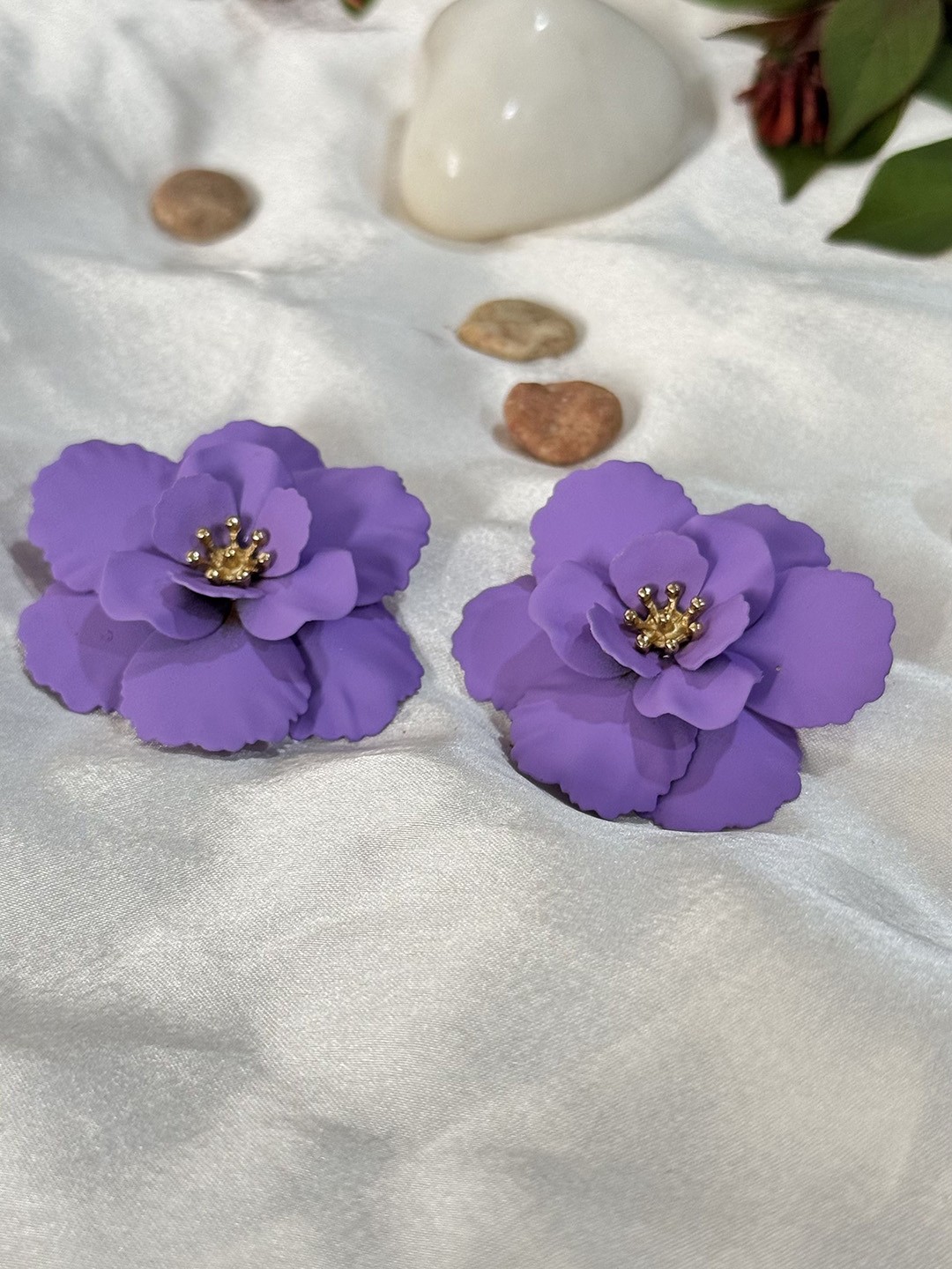 

The Jewellery Tale Earrings, Purple