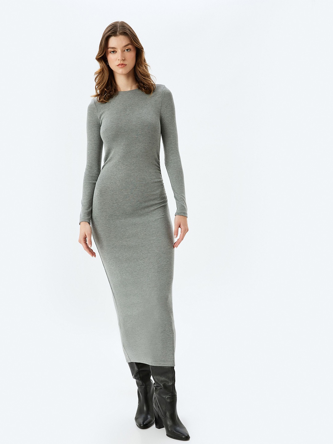 

Koton Bodycon Maxi Dress, Grey