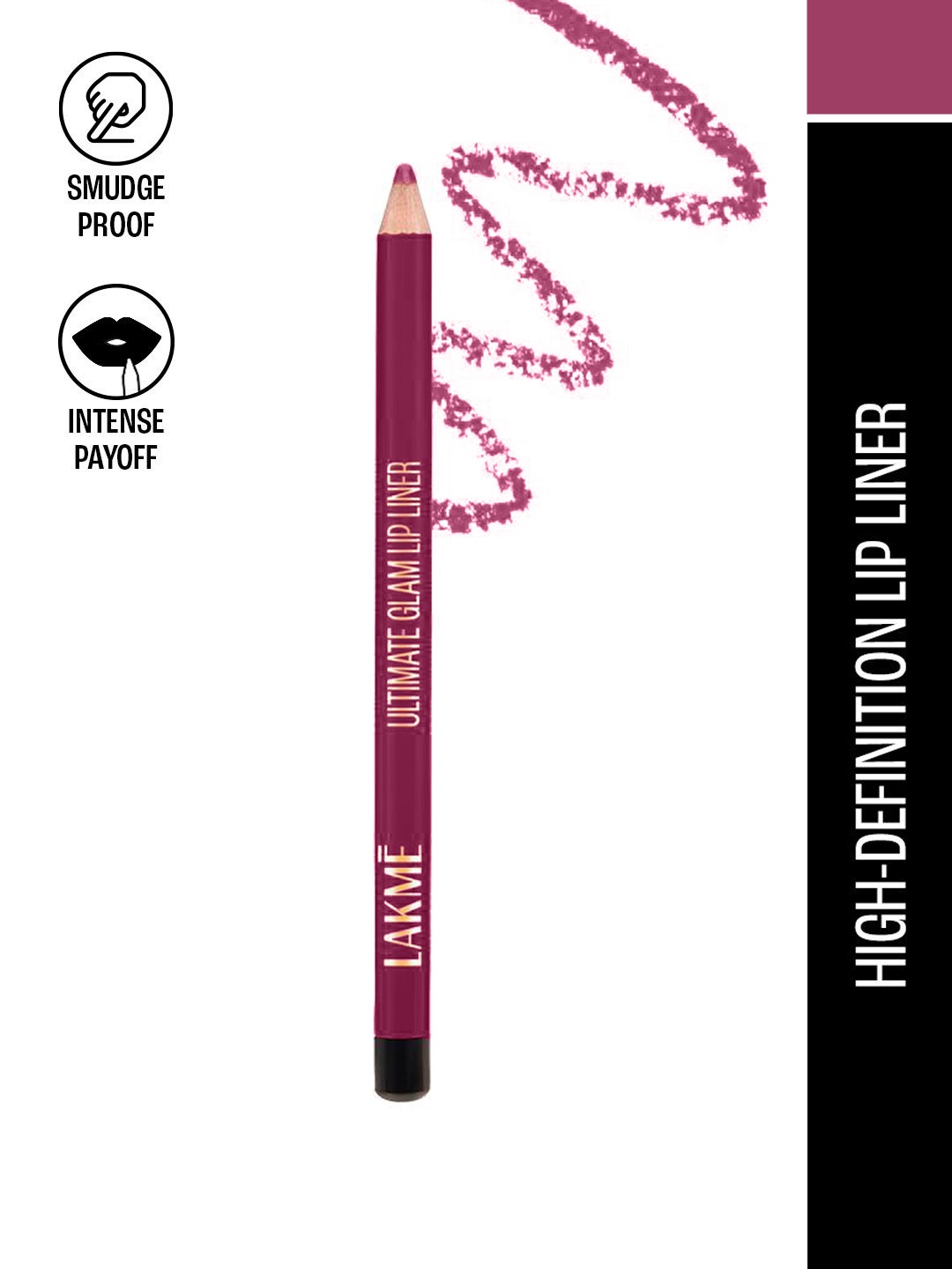 

Lakme Perfect Definition Pencil Lipliner - Cosmos Blush, Pink