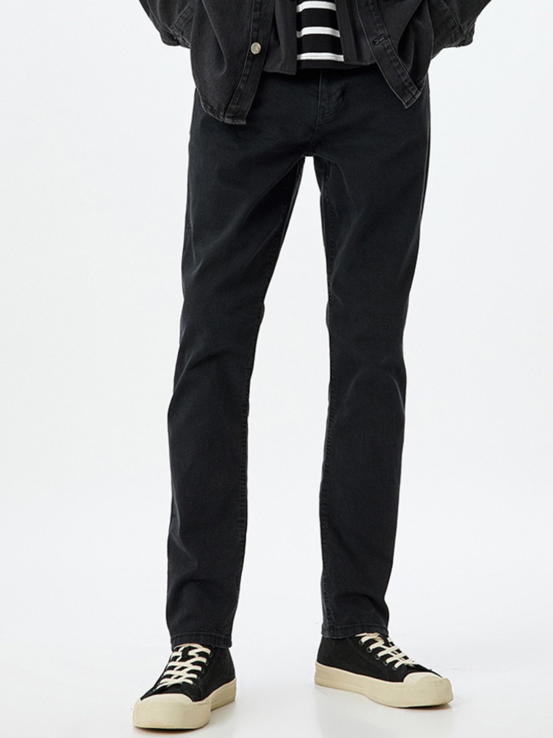 

Koton Men Mid-Rise Slim Fit Jeans, Black