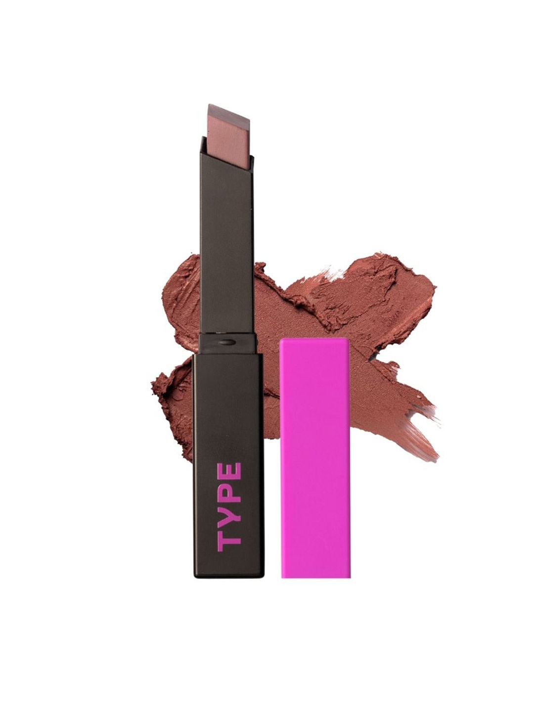 

TYPE BEAUTY INC Soak It Long Lasting Lipstick- 2.5 g- Ambition 503, Brown