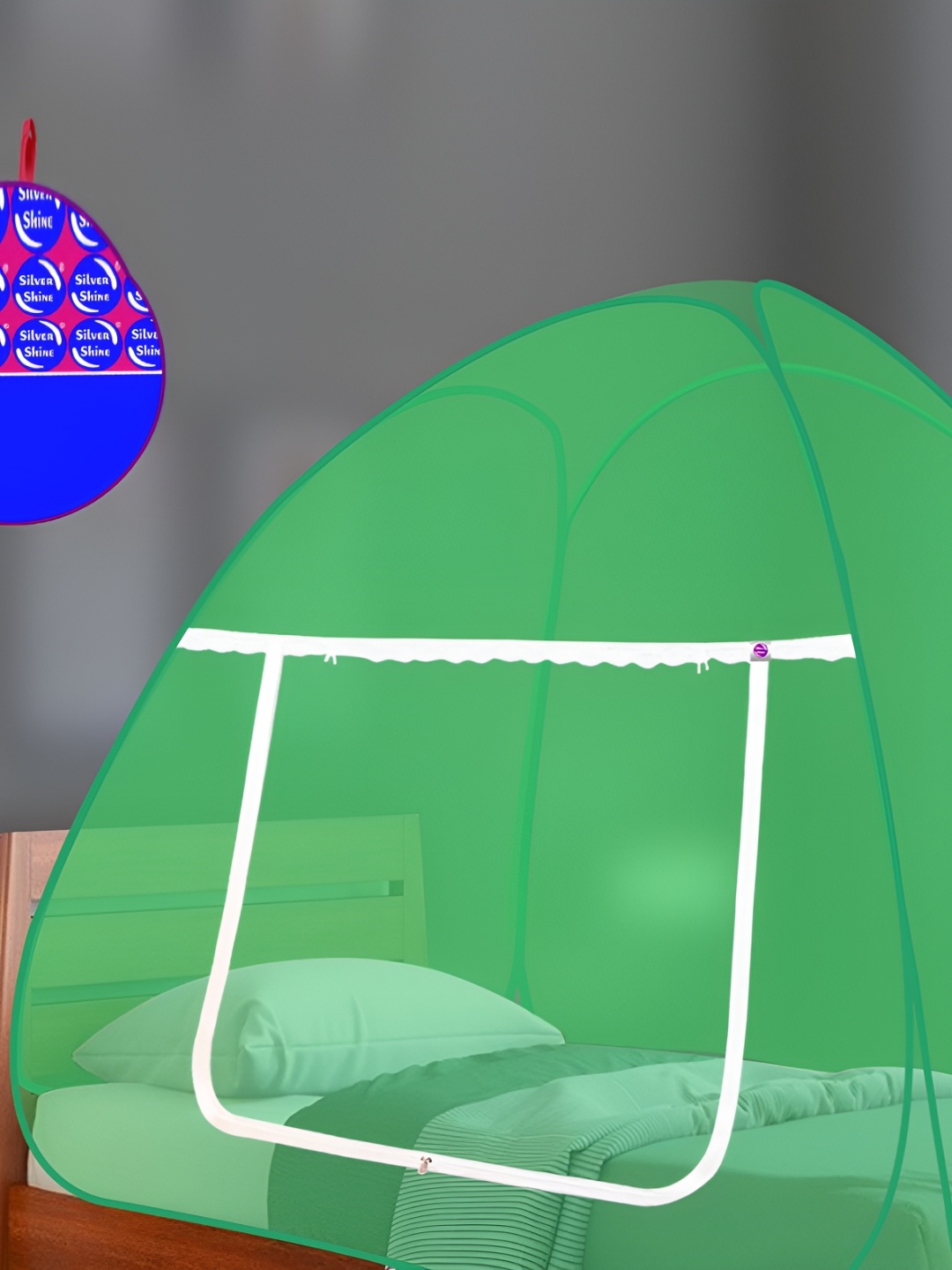 

Silver Shine Green Tent Mosquito Net