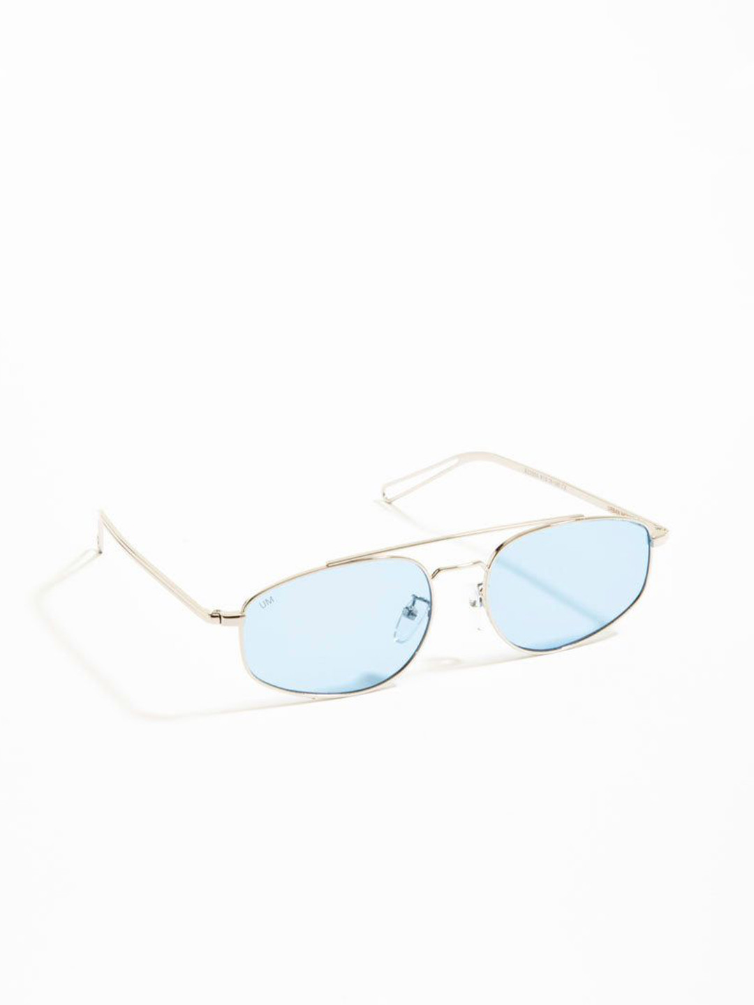 

Urban Monkey Unisex Oval Sunglasses with UV Protected Lens SZ3504-C3, Blue