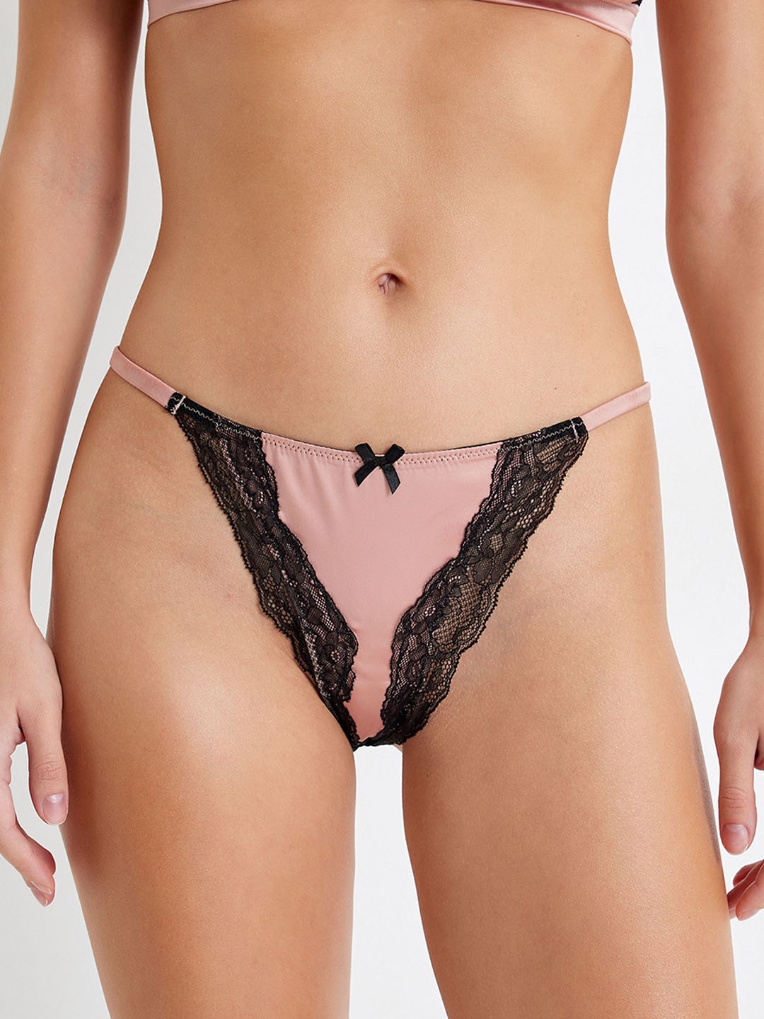 

Koton Self-Designed Lace Briefs - 8684289591842, Pink