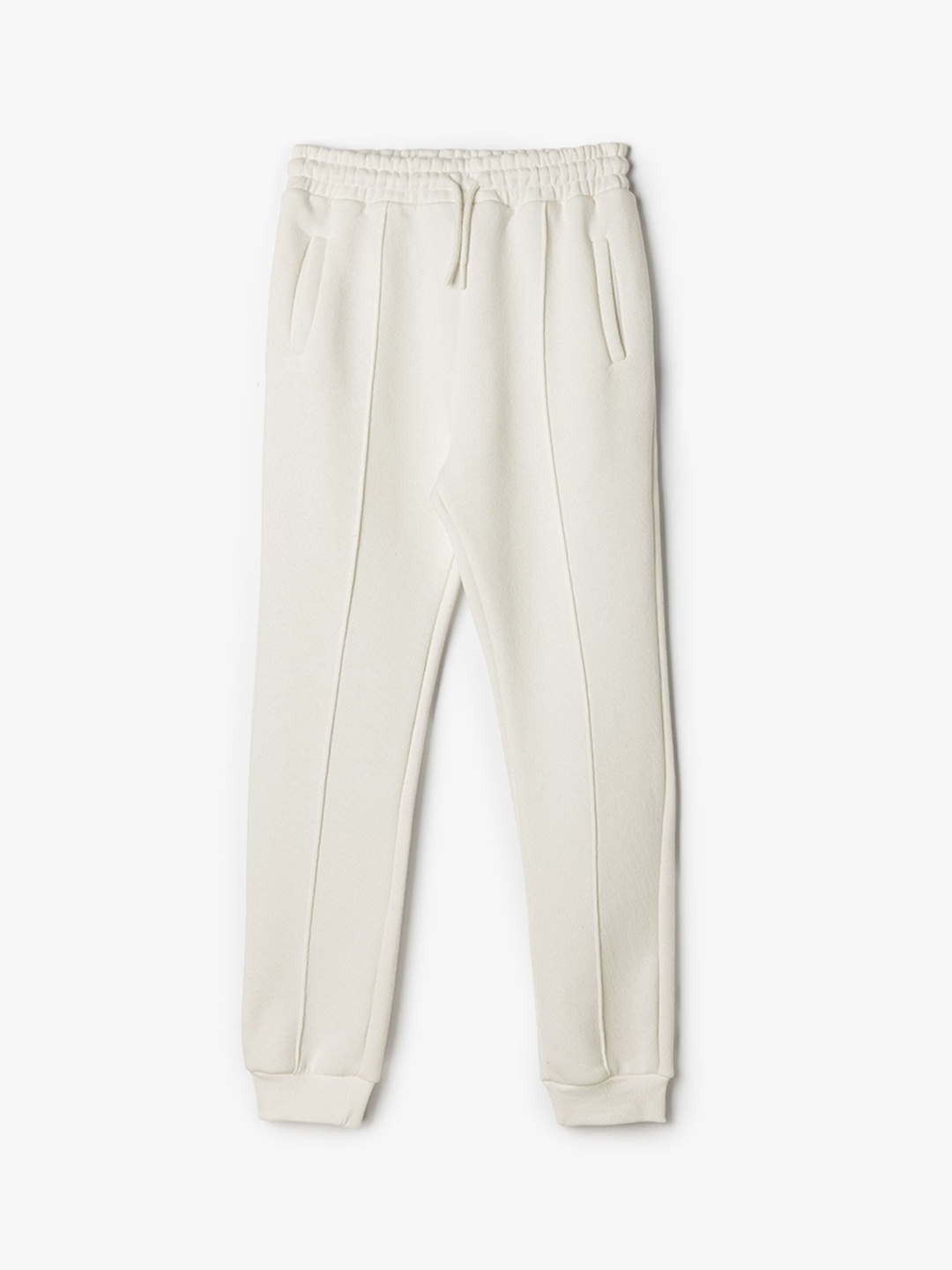 

Koton Boys Mid-Rise Regular Fit Joggers, White