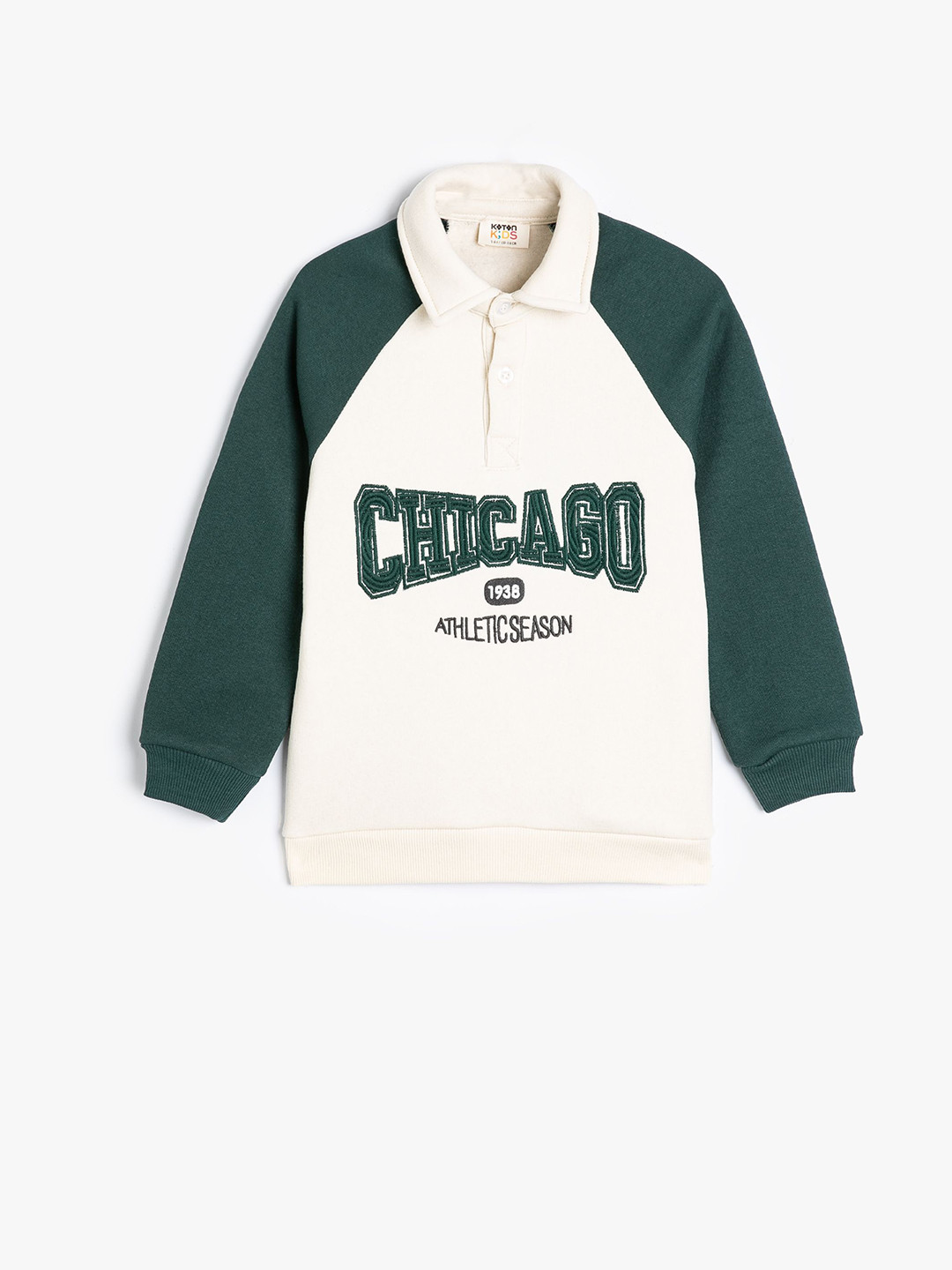 

Koton Boys Printed Pullover Sweatshirt, Off white