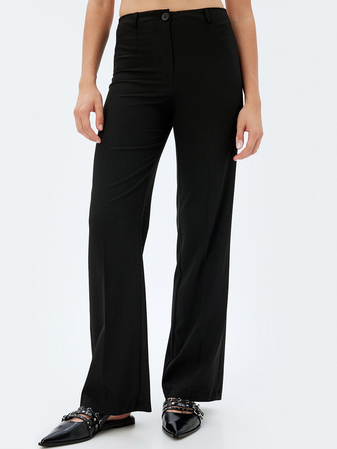 

Koton Women Trousers, Black