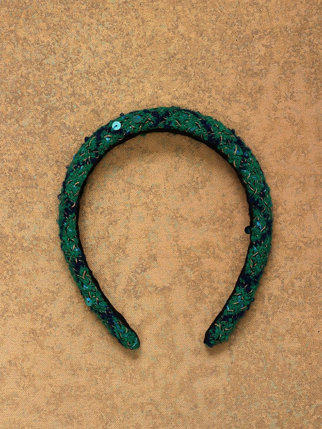 

One Friday Girls Sequined Hairband, Green