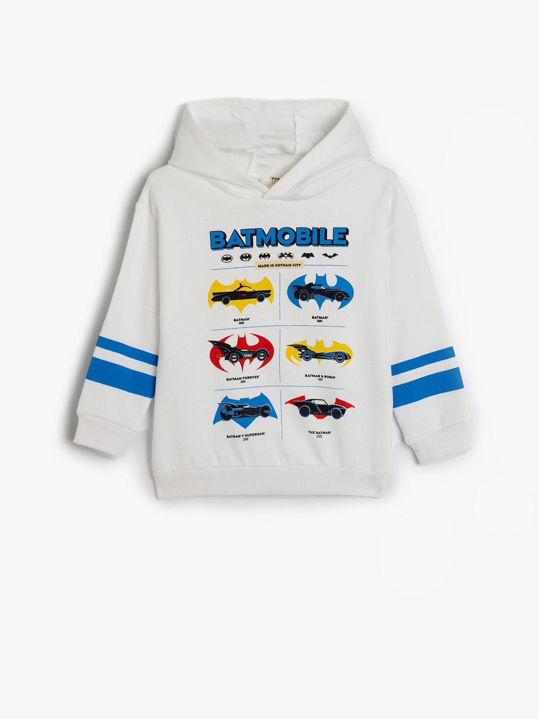 

Koton Boys Graphic Printed Cotton Sweatshirt, White