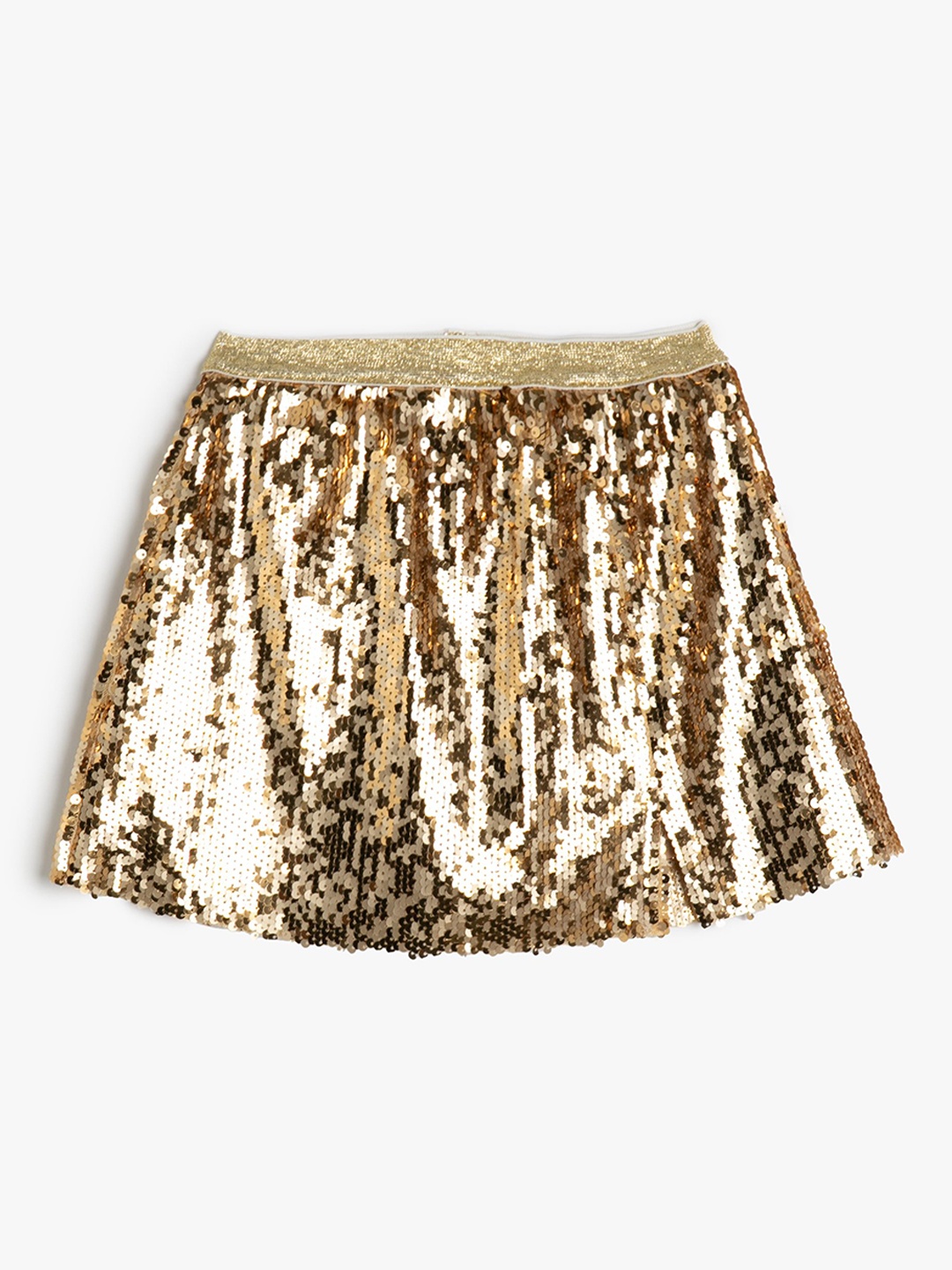 

Koton Girls Embellished A-Line Mini Skirt, Yellow
