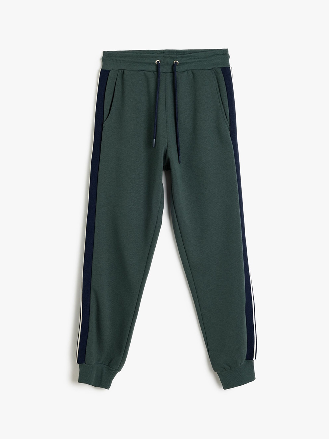 

Koton Men Colorblocked Casual Joggers, Green