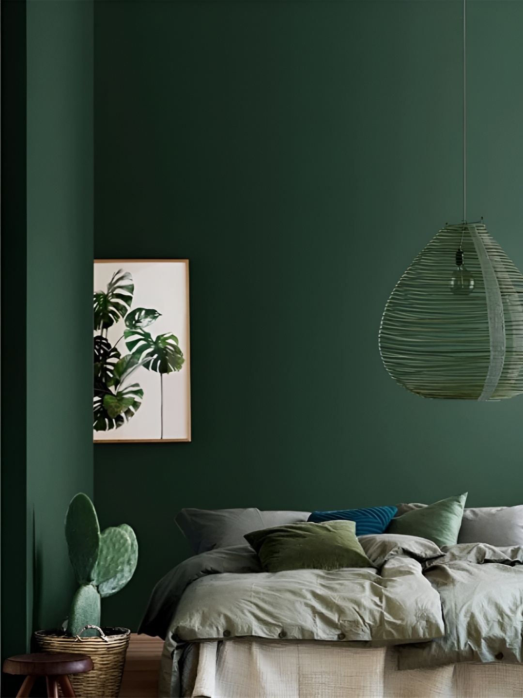 

Asian royal Green Waterproof Wallpaper