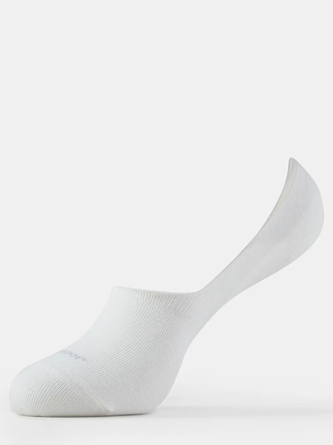 

Jockey Compact Cotton Stretch No Show Socks with StayFresh Treatment -7484, White