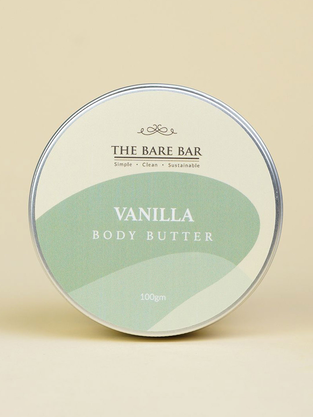 

The Bare Bar Vanilla Body Butter With Shea & Mango Butter - 100 g, Cream