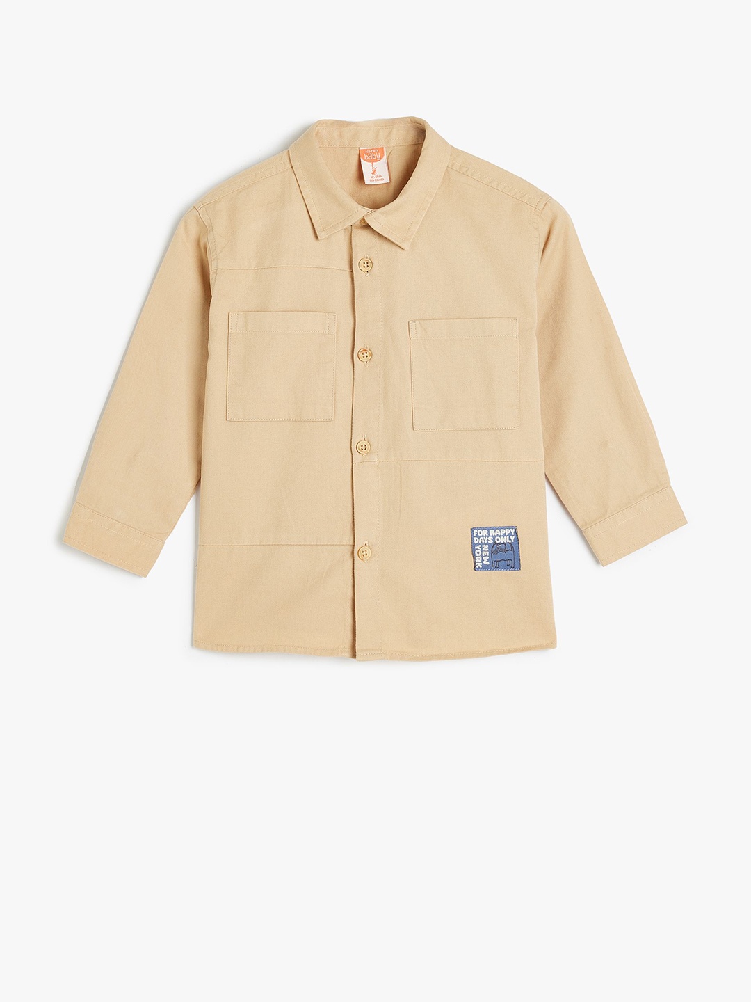 

Koton Boys Opaque Casual Shirt, Beige
