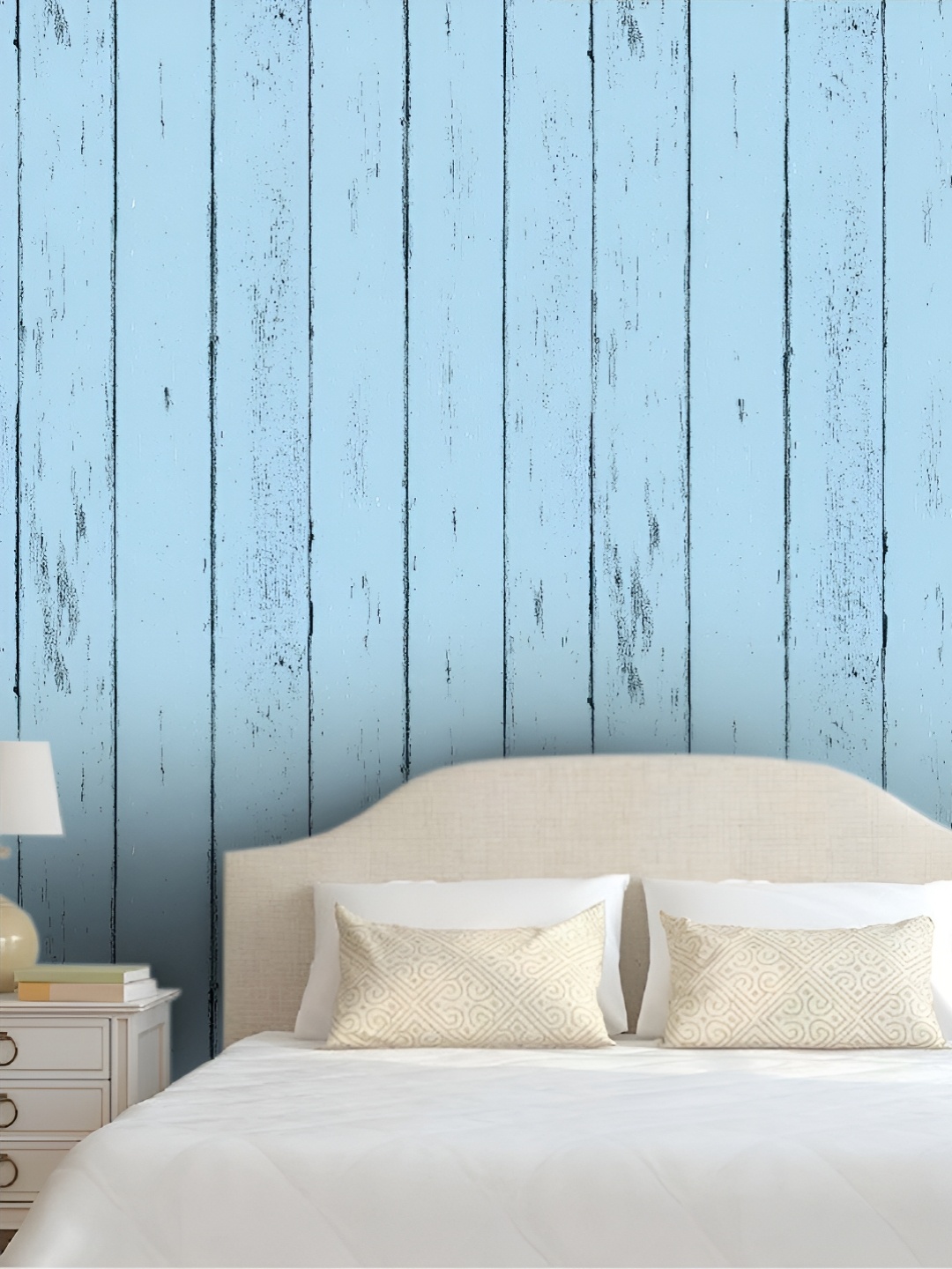 

Asian royal Blue & Black Printed Self-Adhesive Wallpaper