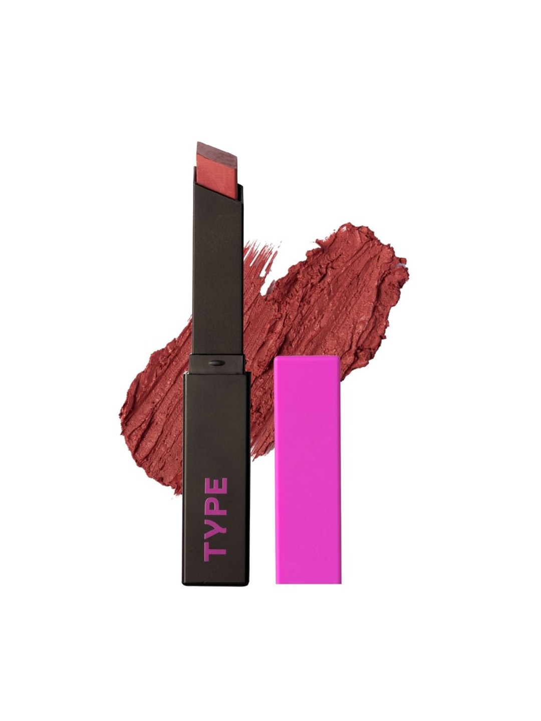 

TYPE BEAUTY INC Soak It Long Lasting Lipstick - 2.5 g- Boardroom 514, Maroon