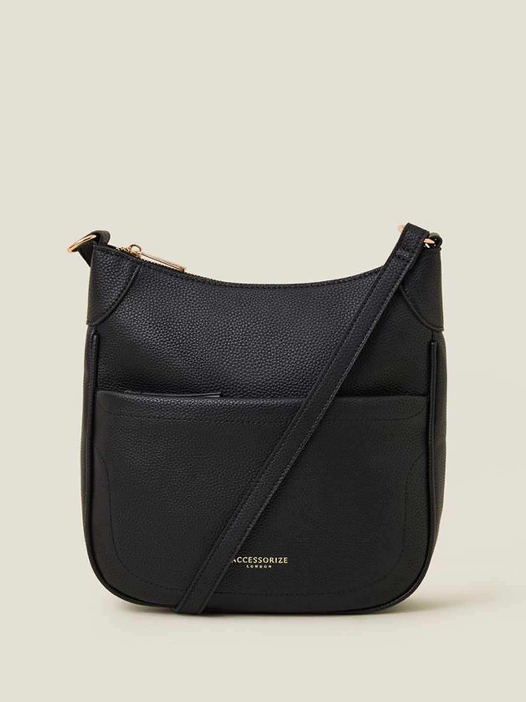 

Accessorize PU Swagger Sling Bag with Quilted, Black