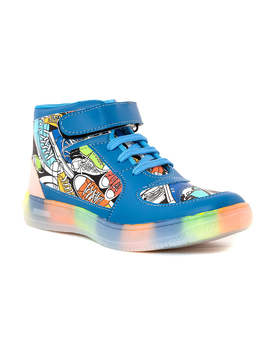 

Khadims Boys Printed Sneakers, Blue