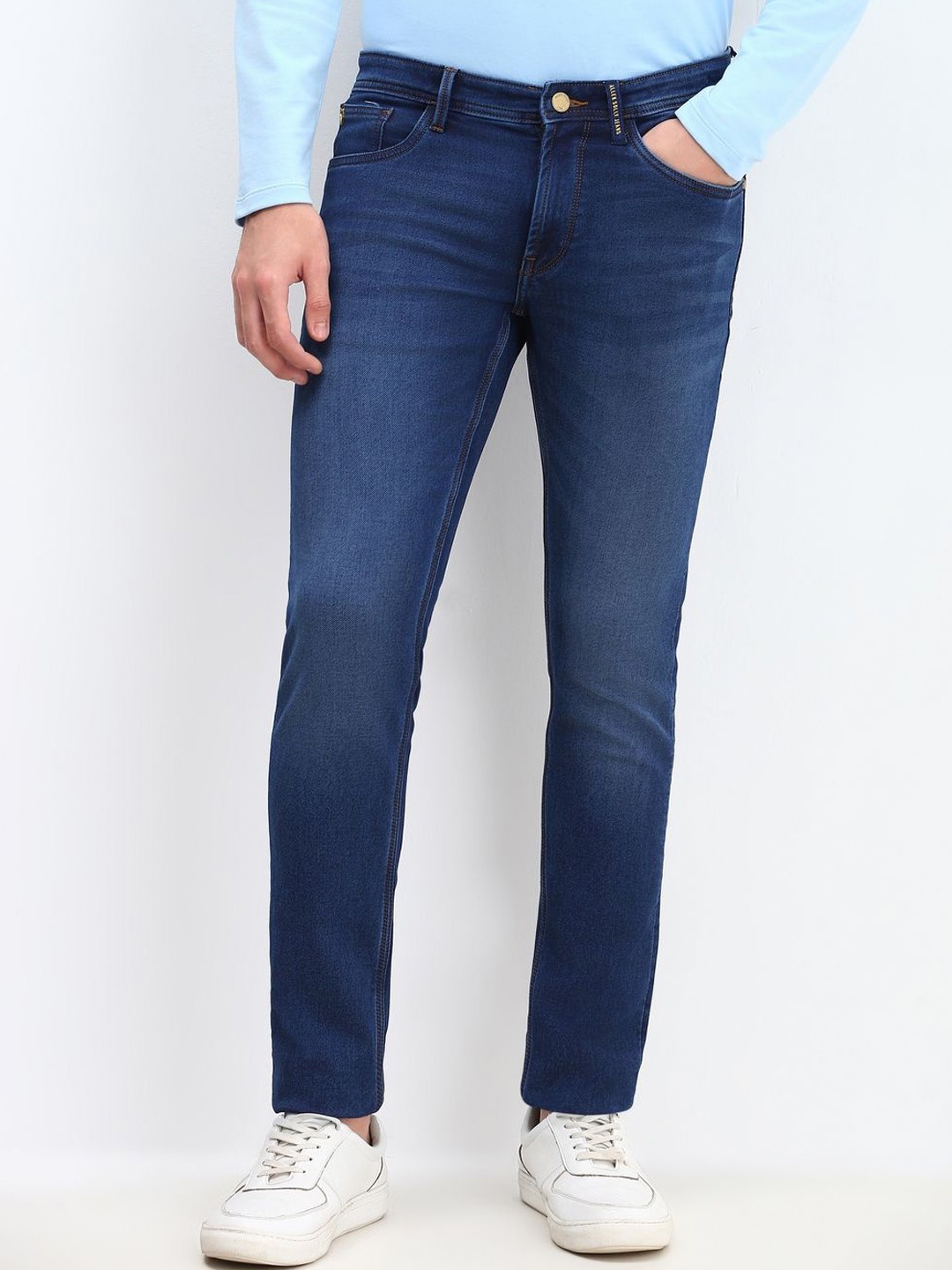 

Allen Solly Men Skinny Fit Light Fade Jeans, Blue