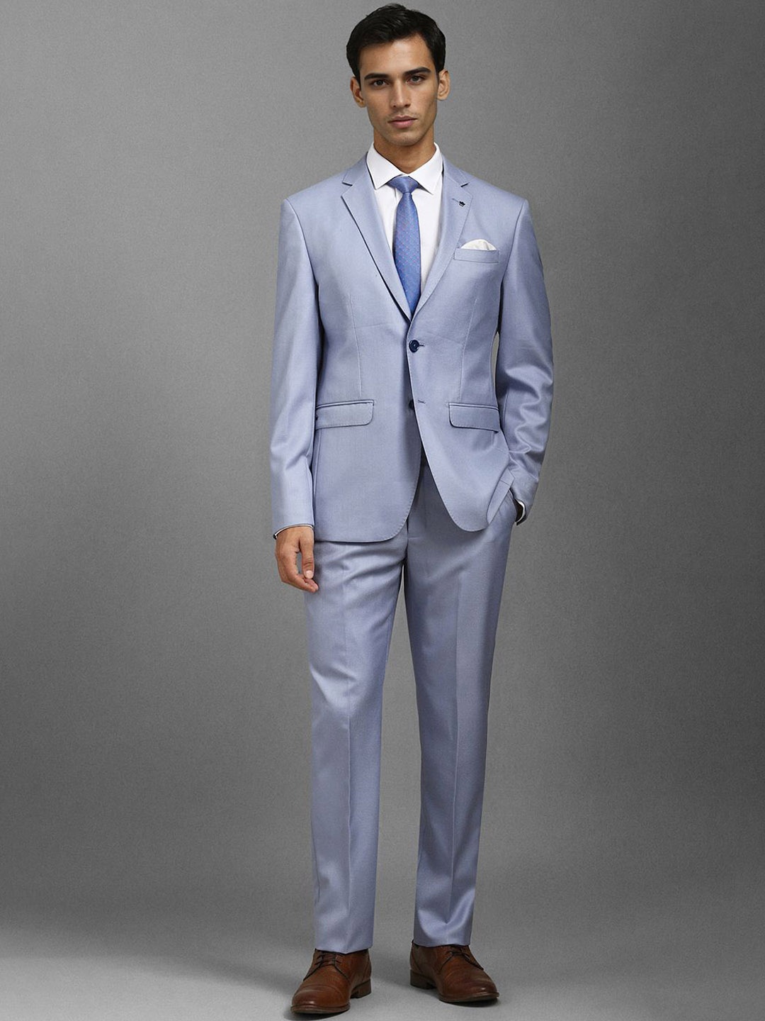 

Louis Philippe Men 2-Piece Slim Fit Suit, Blue