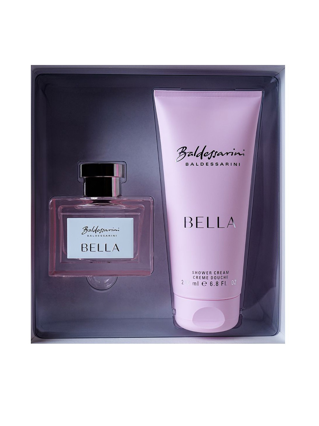

Baldessarini Set Of 2 Bella Eau De Parfum - 50 ml & Bella Shower Cream - 200 ml, Transparent