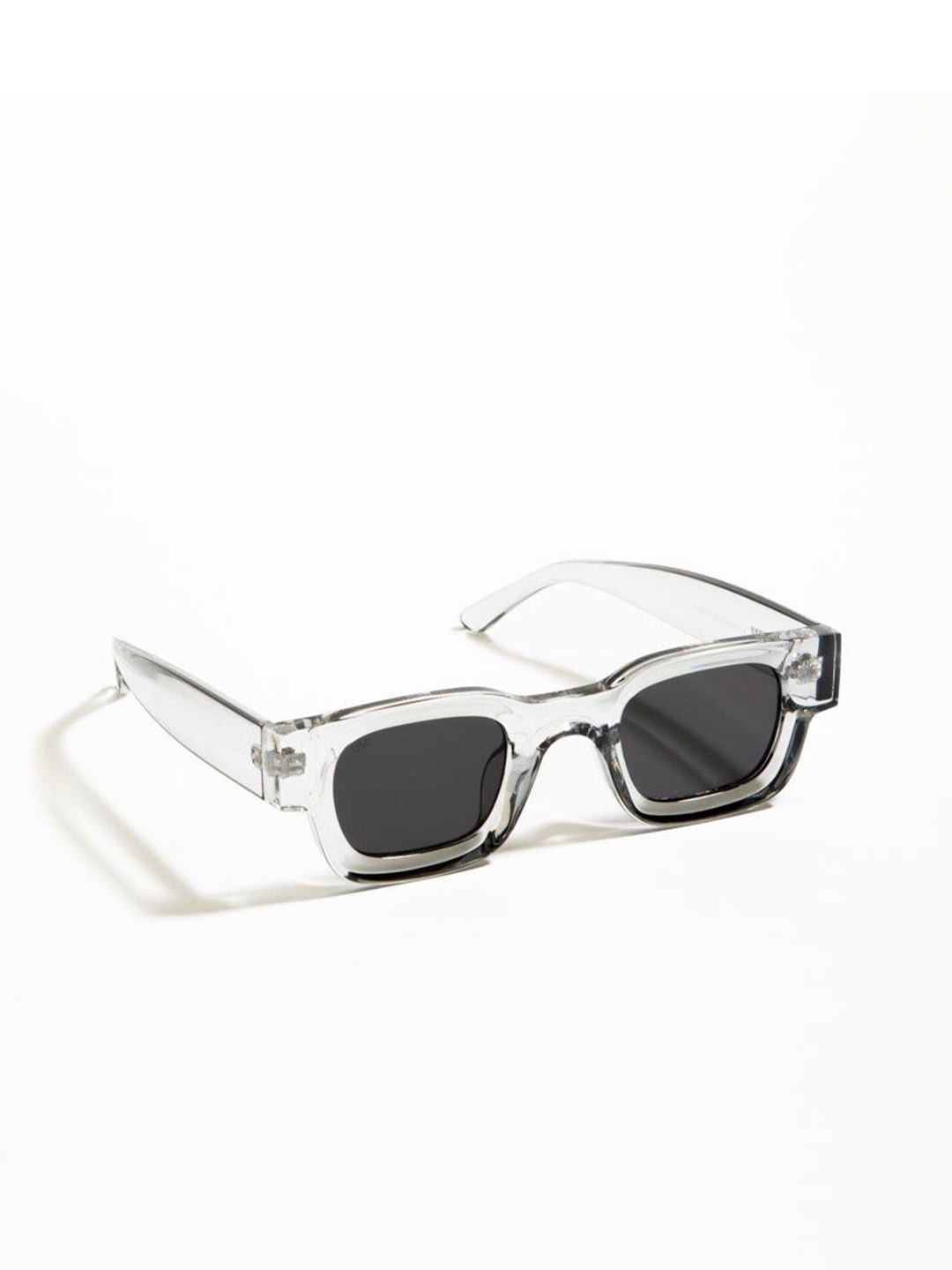 

Urban Monkey Unisex Square Sunglasses with UV Protected Lens B12401-C6, Black