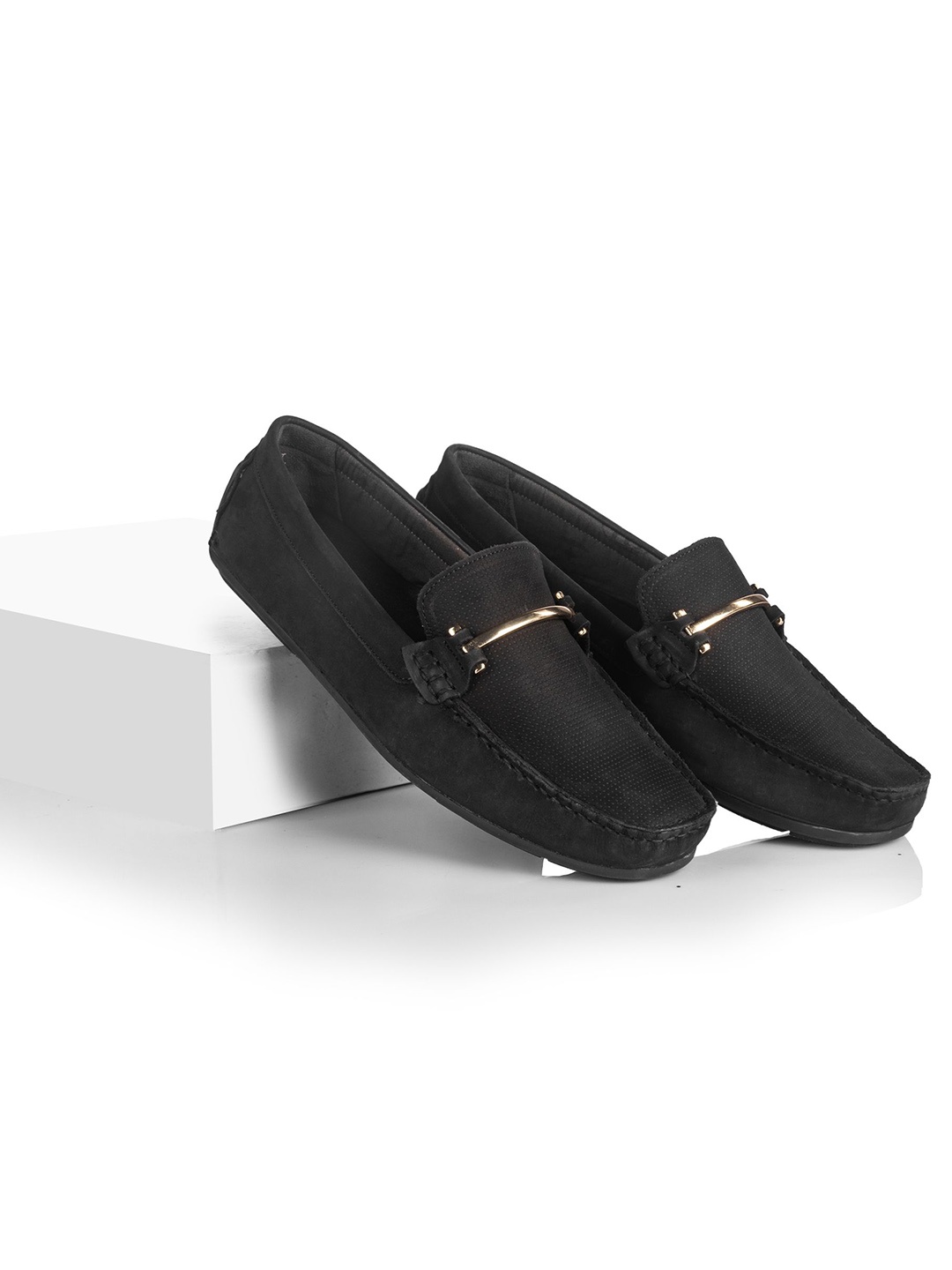 

LA MARCA Men Leather Derbys, Black