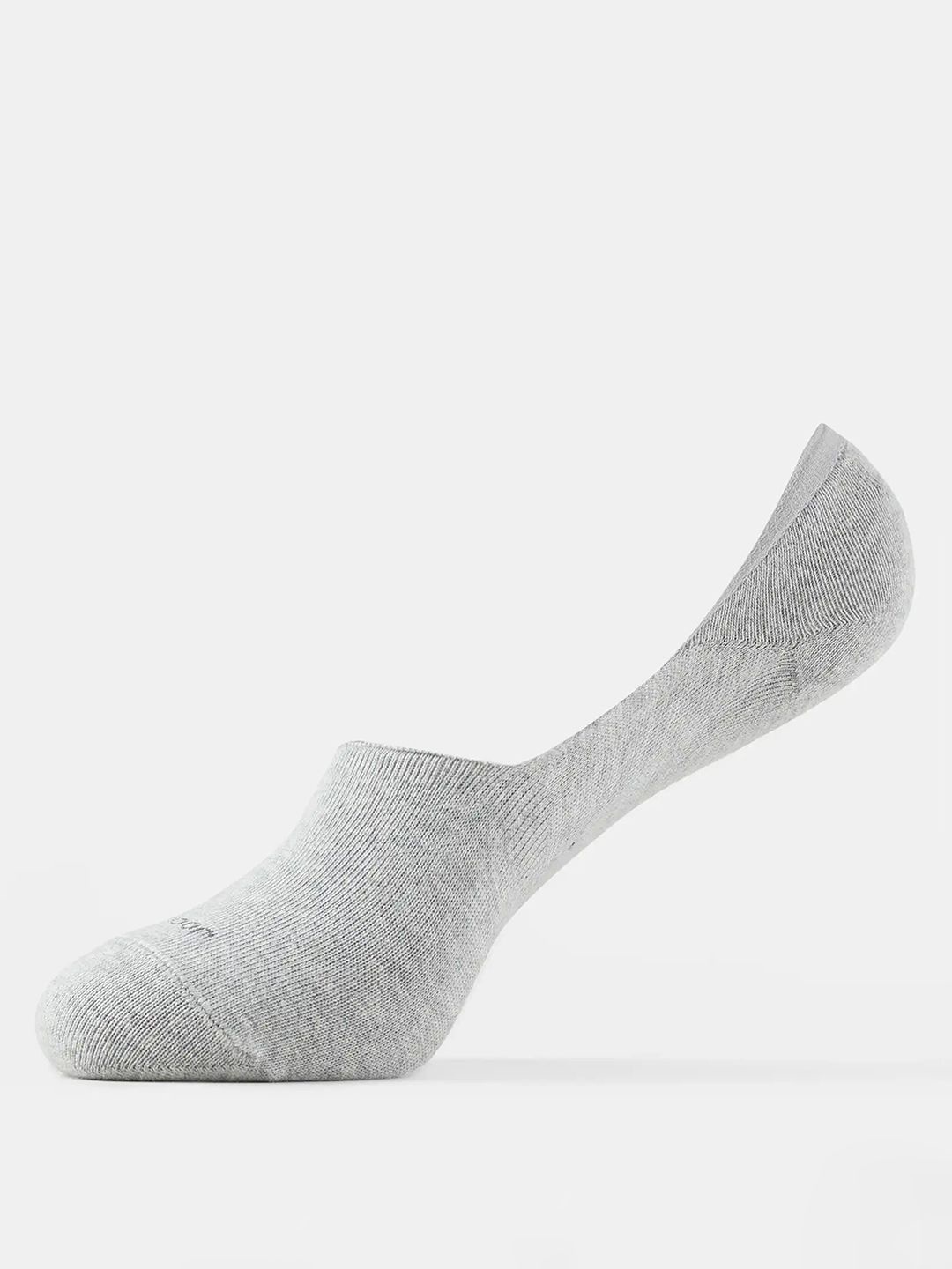 

Jockey Compact Cotton Stretch No Show Socks with StayFresh Treatment -7484, Grey melange