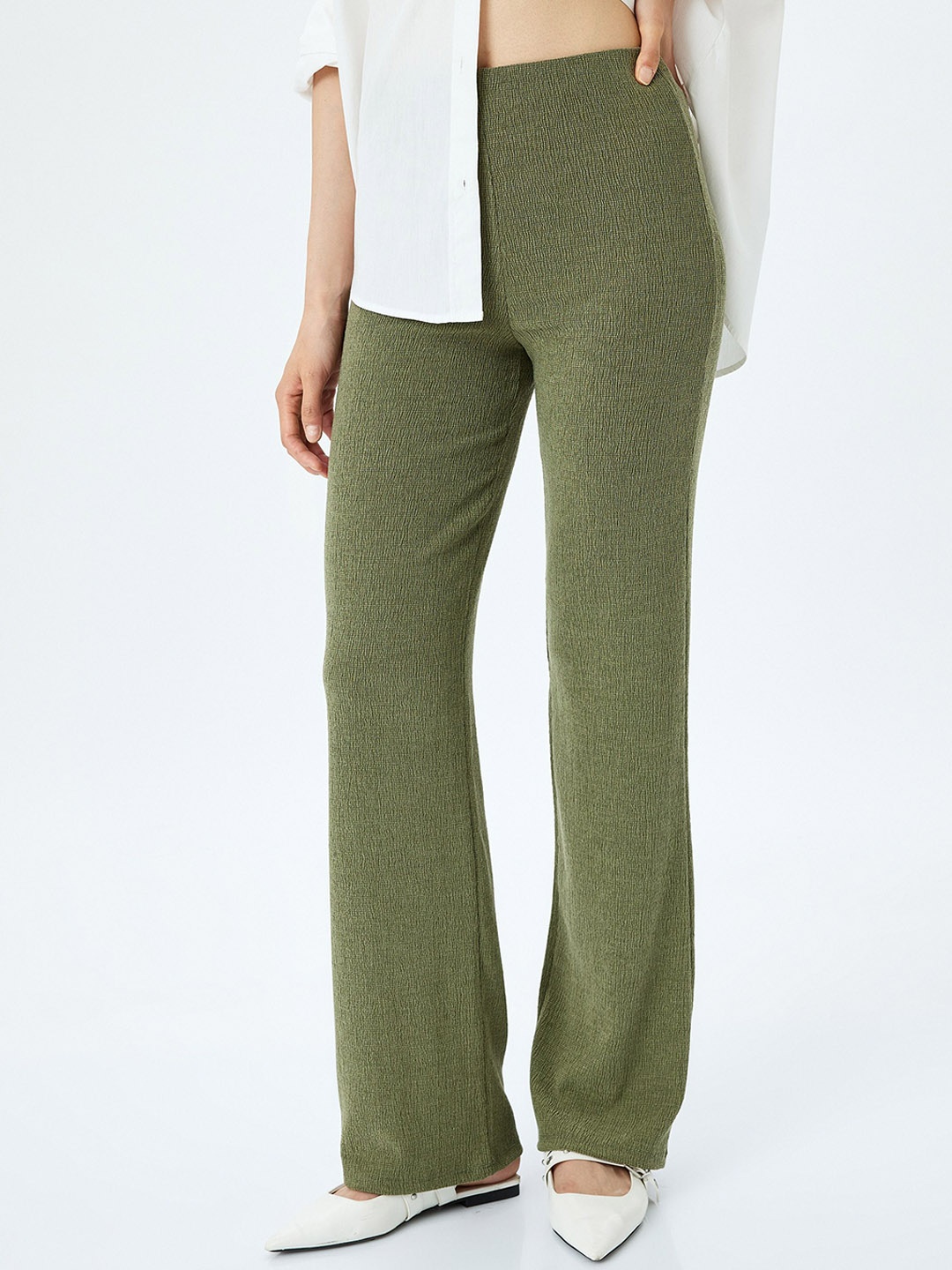 

Koton Women Trousers, Khaki