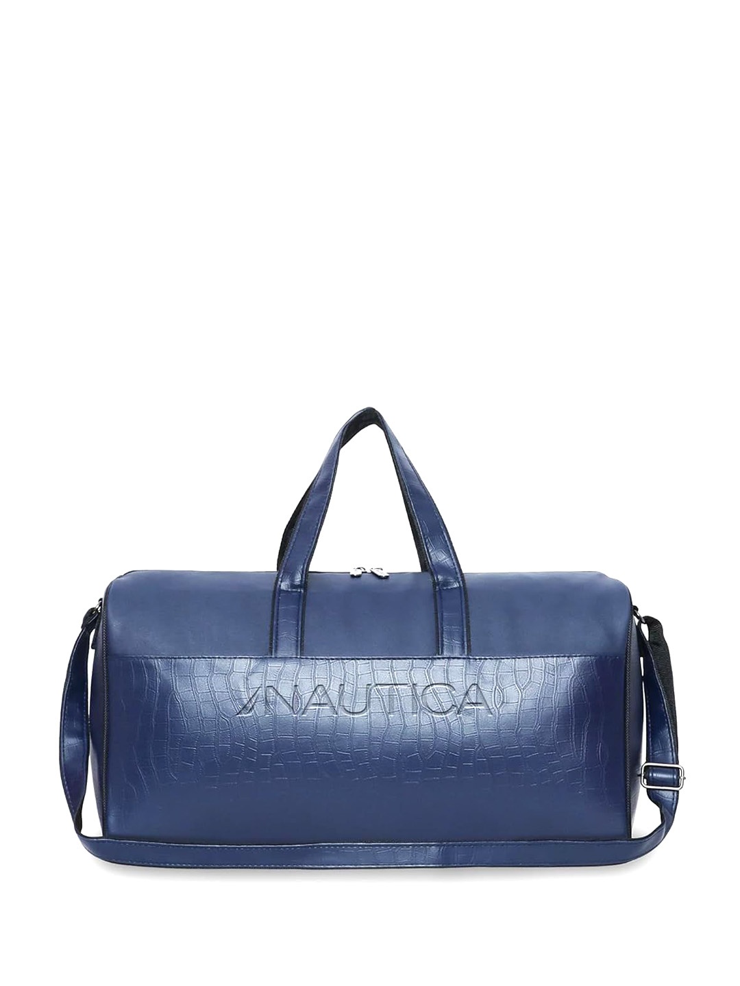 

Nautica Large Foldable Sports or Gym Duffel Bag, Navy blue