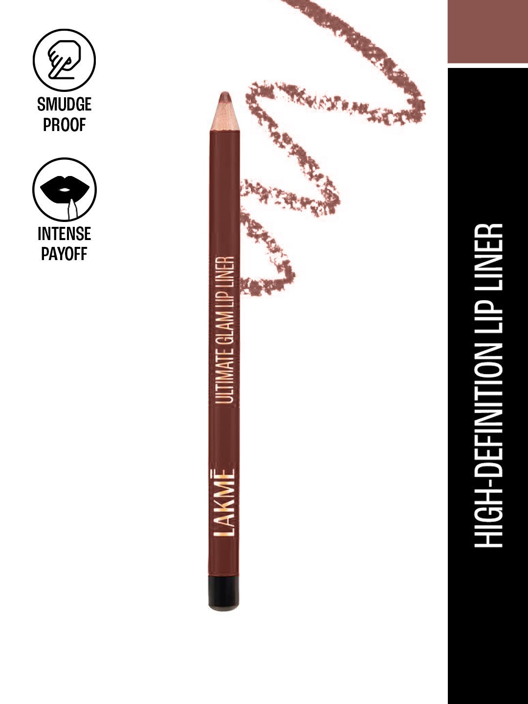 

Lakme Perfect Definition Pencil Lipliner - Rosewood Forest, Brown