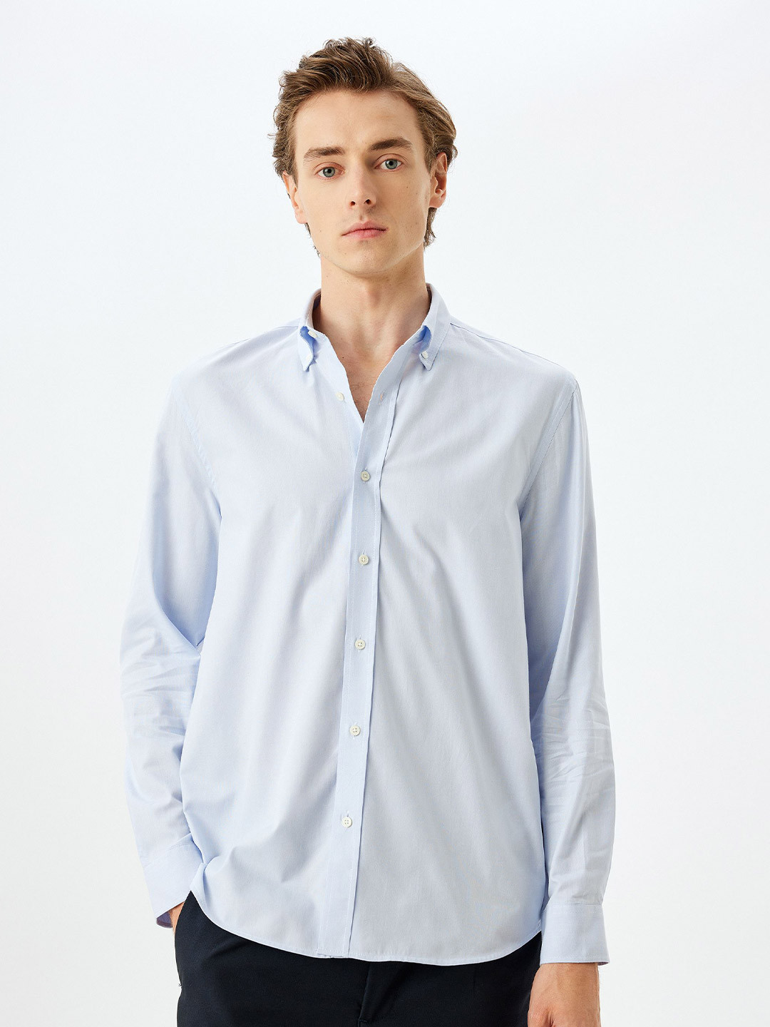 

Koton Men Opaque Casual Shirt, Blue