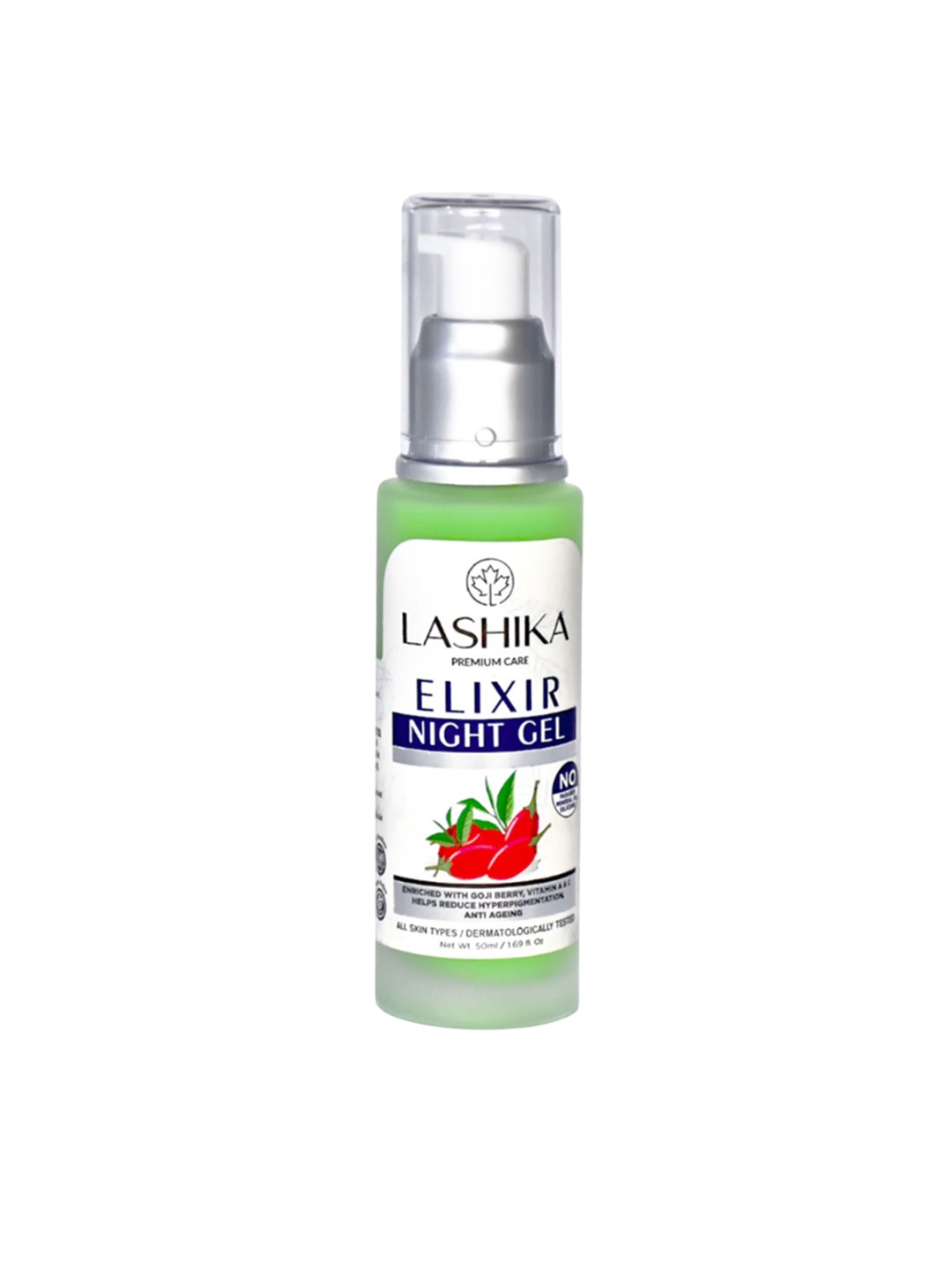 

LASHIKA Elixir Night Gel With Goji Berry - 50 g, White