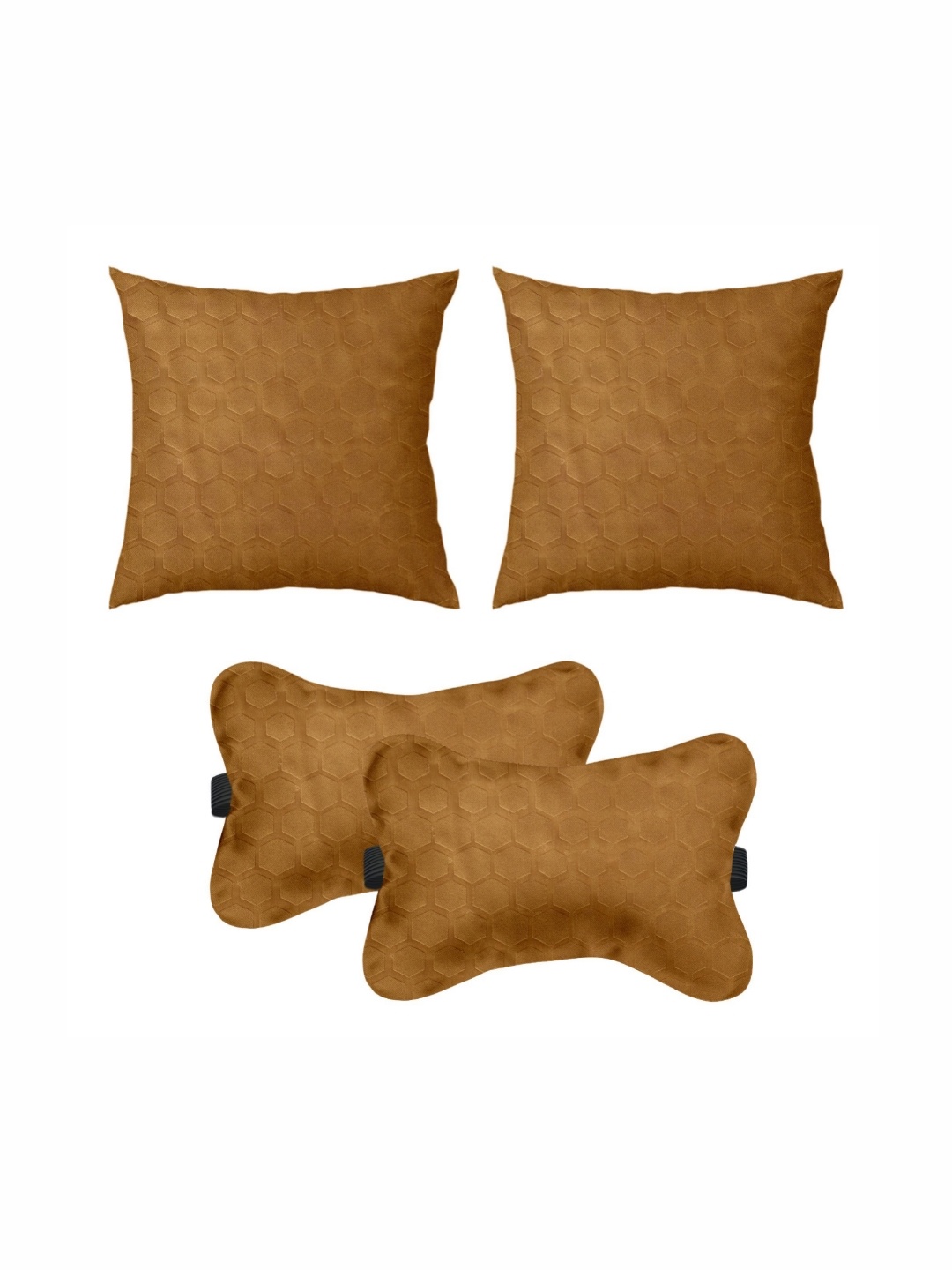 

Lushomes Beige 4 Pieces Ultra Soft Travel Pillows
