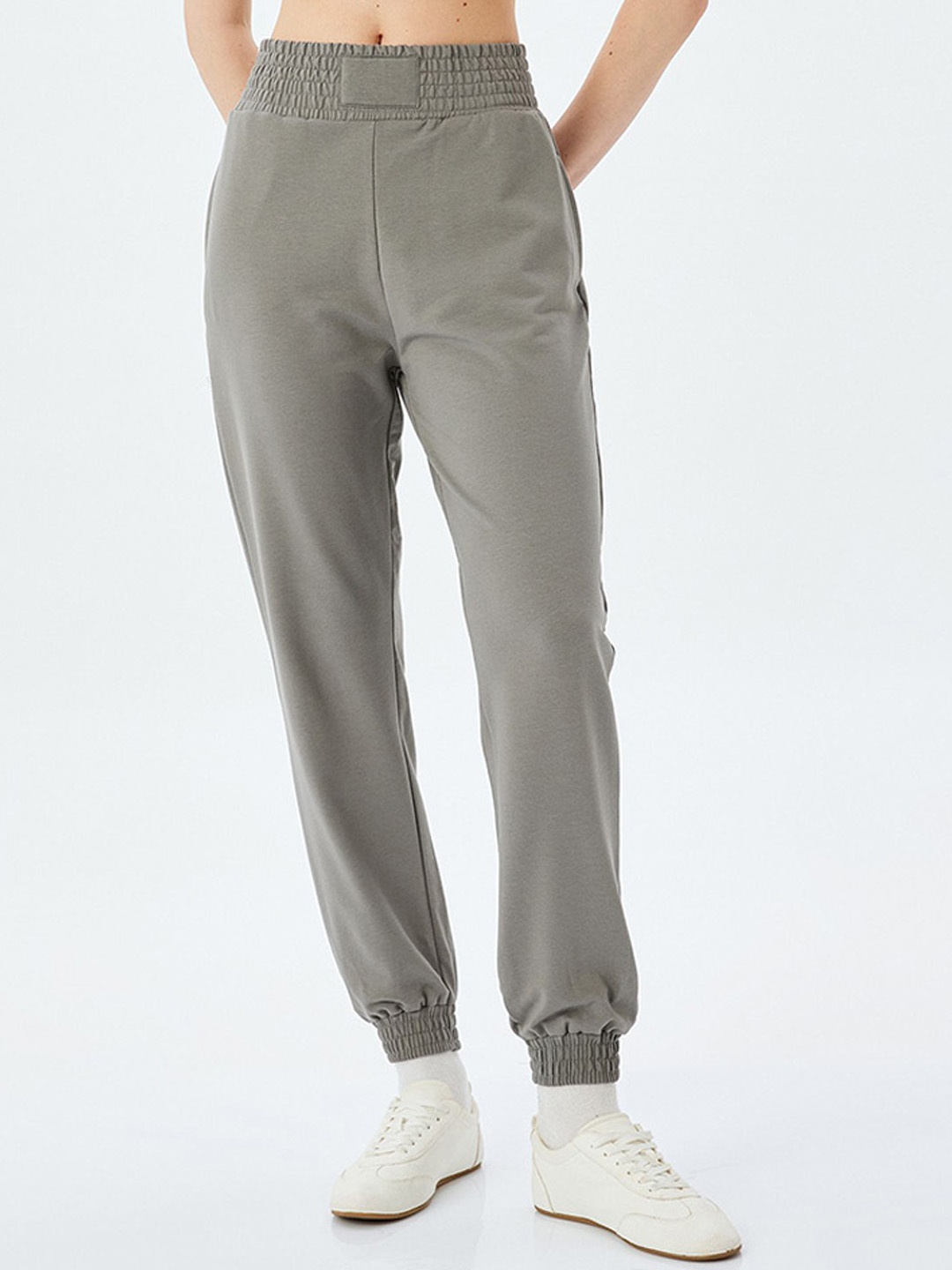 

Koton Women Mid Rise Joggers, Grey