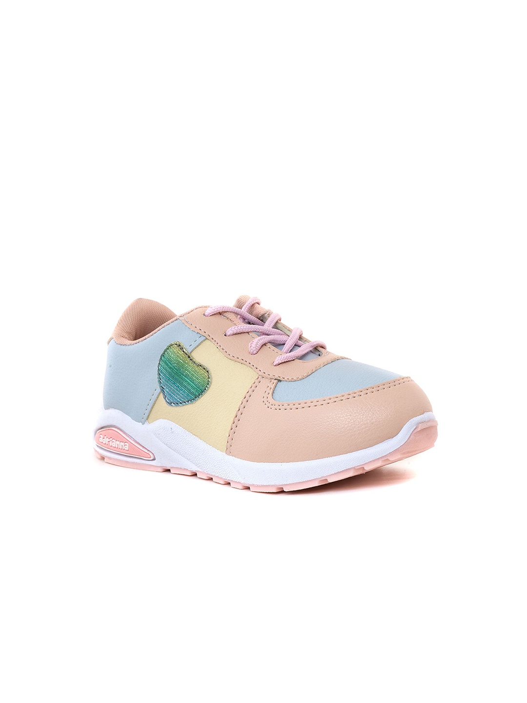 

Khadims Girls Colourblocked Lace-Ups Sneakers, Pink