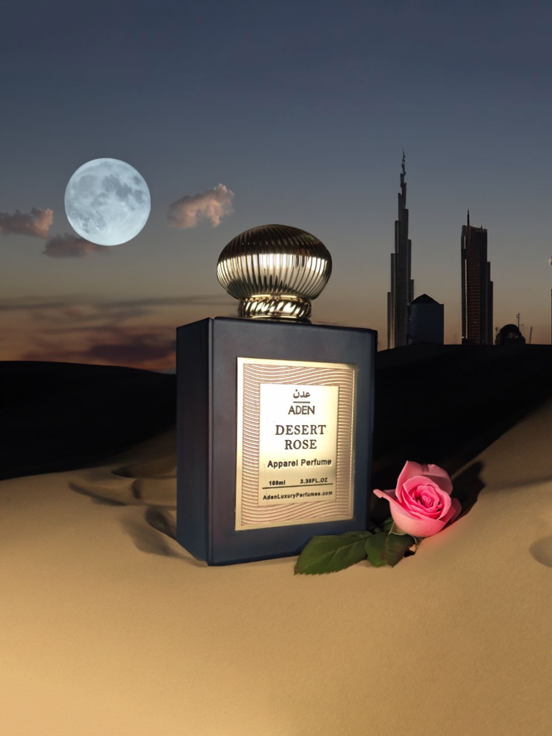 

ADEN Desert Rose Men Perfume - 100 ml, Nude