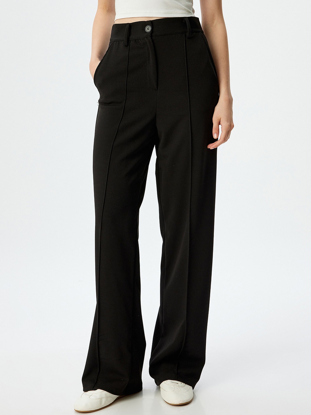 

Koton Women Trousers, Black