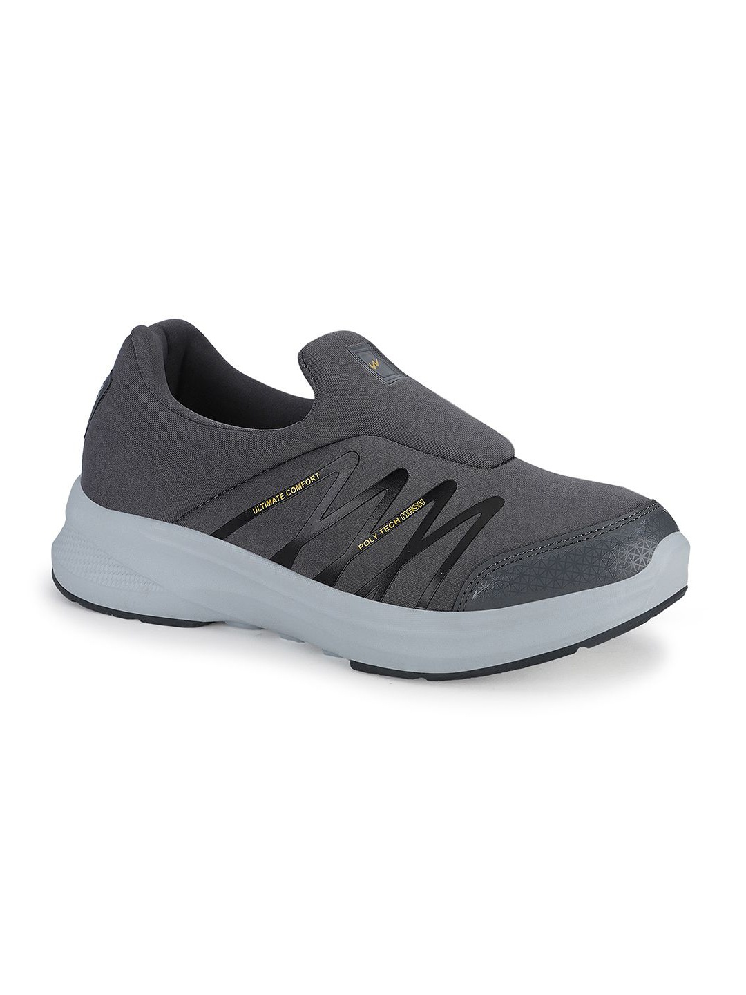 

Campus Men Walking Non-Marking Shoes, Grey