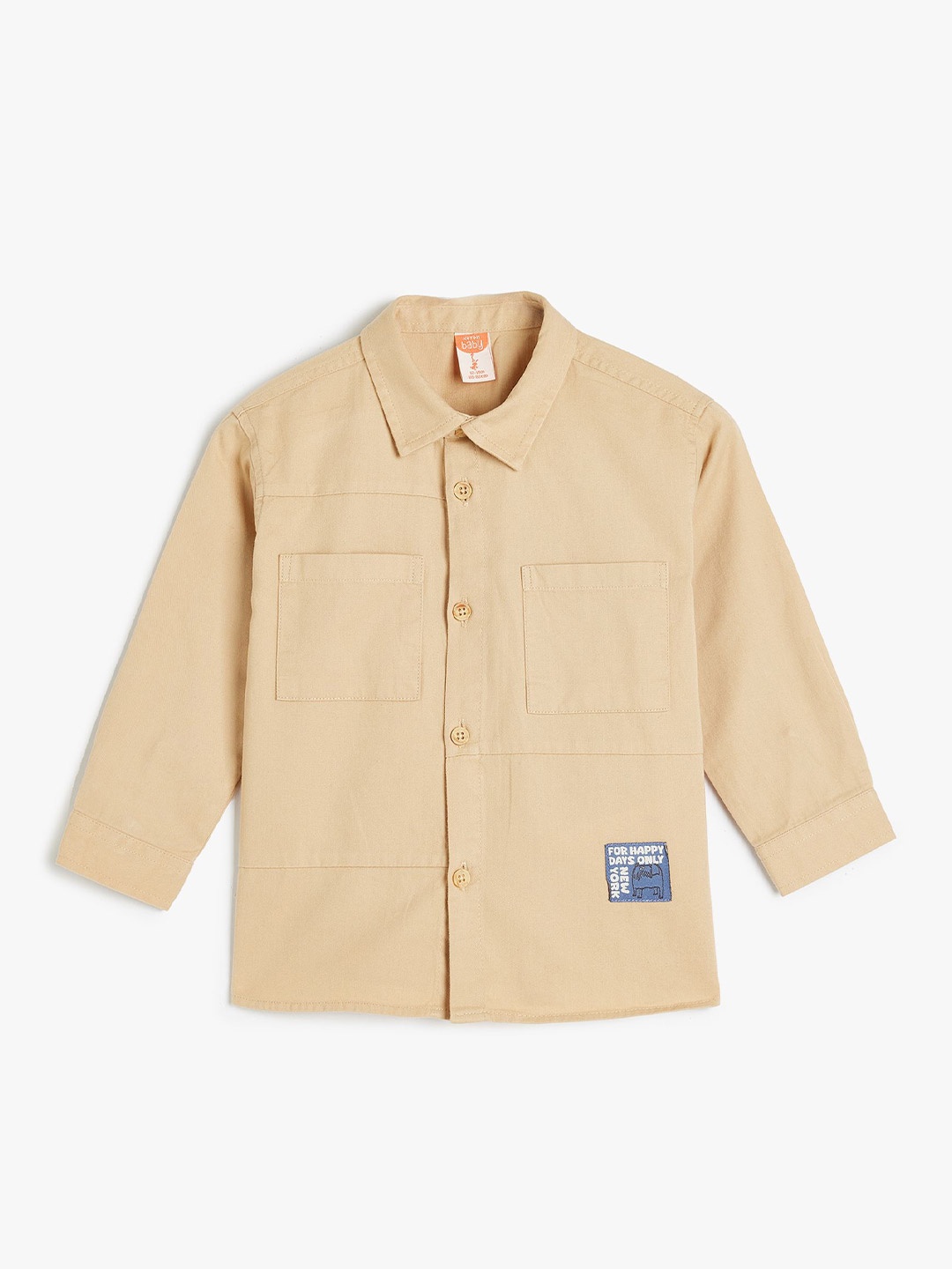 

Koton Boys Opaque Casual Shirt, Beige