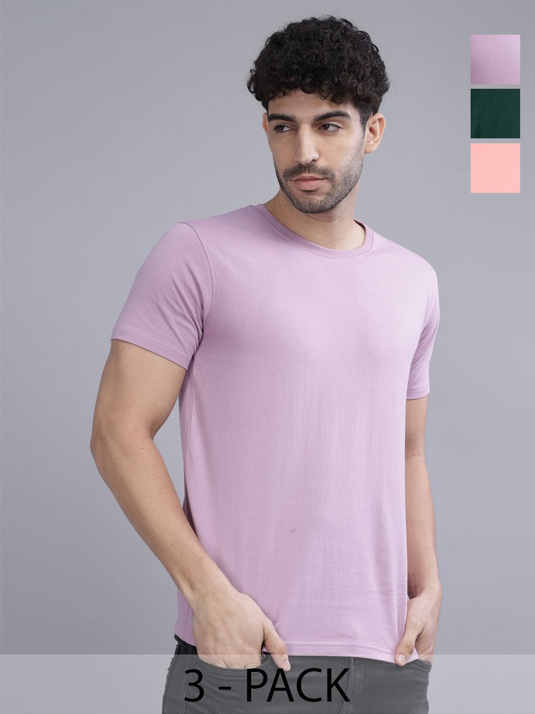 

PAUL STREET Men Brand Logo 3 Slim Fit T-shirt, Multi