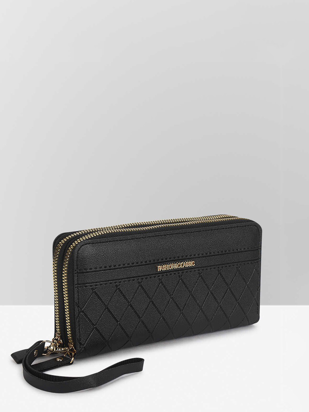 

Filauri Textured Bucket Handheld Bag, Black