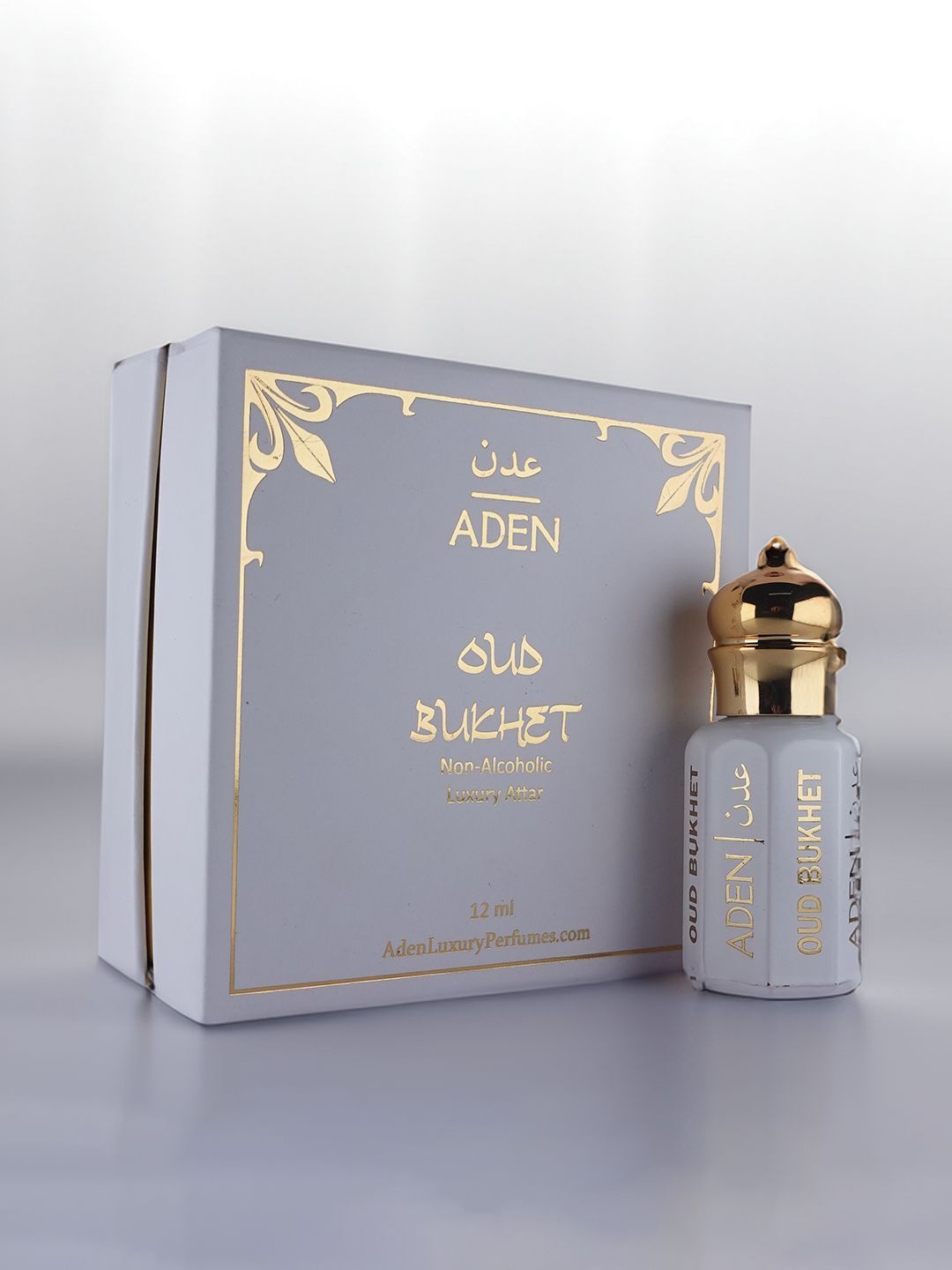 

ADEN Oud Bukhet Luxury Attar - 12 ml, Nude