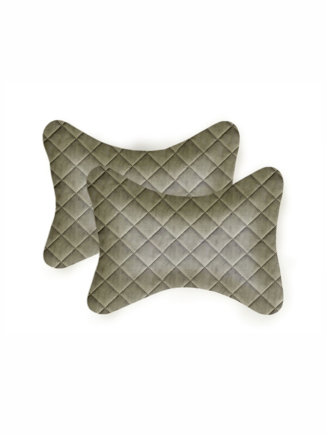 

Lushomes Grey 2 Pieces Ultra Soft Travel Pillows