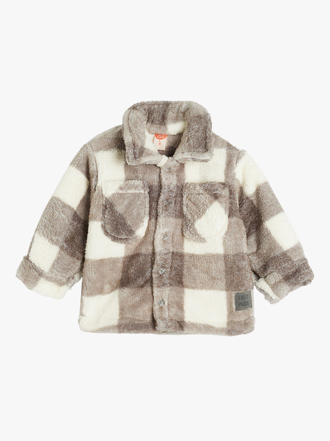 

Koton Boys Checked Tailored Jacket, White