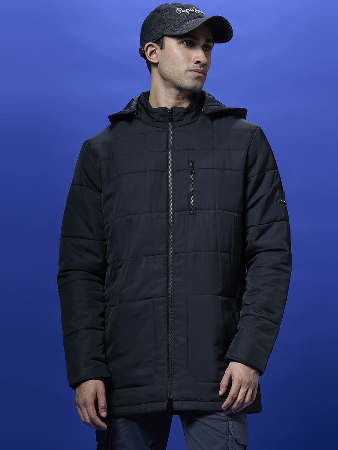 

Pepe Jeans Men Padded Jacket, Black