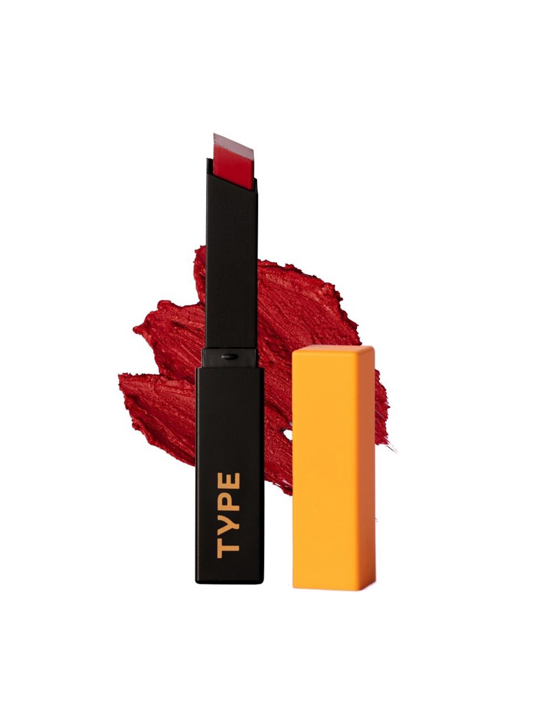 

TYPE BEAUTY INC Matte Long Lasting Light Up Lipstick- 2.5 g- Salty 509, Red