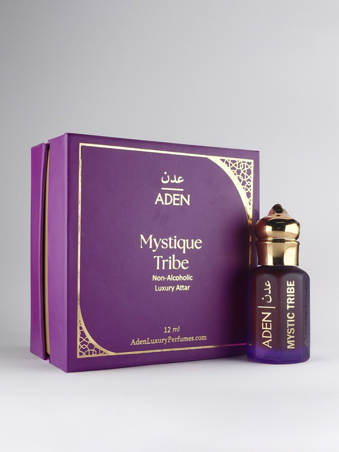 

ADEN Mystic Tribe Non Alcoholic Luxury Attar- 12 ml, White